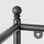 Стеллаж FRÖSJÖN IKEA, 65x156 см, черный - фото 4