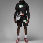 Толстовка Men's Air Jordan Alphabet Printing Pullover Black, черный - фото 4