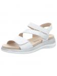 Сандалии белого цвета Caprice - фото