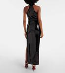 Платье с вырезом и пайетками Rodarte, Black - фото 3