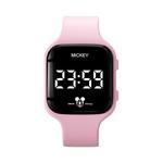 Disney Часы Collection Electronic Movement Silicone Strap Watch Unisex Black Dial - фото