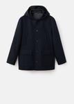 Пальто межсезонное MANGO MAN Sancho, темно-синий - фото 2
