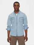 Рубашка обычного кроя M5RH55 D5M82 Guess Jeans, синий - фото