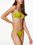 Верх бикини-бандо TWINSET, зеленый - фото 2