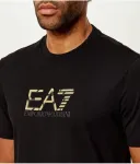 Футболка regular fit Ea7, черный - фото 4