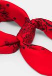 Шелковый шарф Bandana Unisex 2 Pack Urban Classics, черный/красный - фото