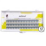 Натуральные накладные ресницы 0,10С 12 мм Ibra - фото