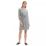 Платье Tom Tailor Striped, белый - фото 3