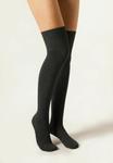 Носки Calzedonia Over-the-knee socks, Grey/Beige - фото 2