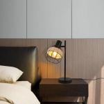 Настольная лампа Nettlife Bambuskäfig, черный - фото 2