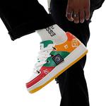 Кроссовки JEANSWEST Skateboarding Shoes Unisex Low-top, белый/синий - фото 26