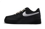 Кроссовки Nike Air Force 1 Skateboarding Shoes Unisex Low-top Silver/Black, черный - фото 2