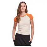 Футболка Urban Classics Organic StretchRetro Baseball, оранжевый - фото