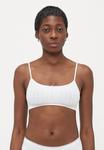Бюстье ONLY ONLPOPPY HEART SCOOP BRALETTE , White - фото