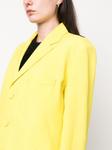 Gauchère блейзер с заостренными лацканами, желтый - фото 5