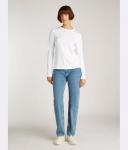 Блузка Calvin Klein Jeans Regular Fit, белый - фото 2