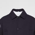 Стеганая куртка мужская темно-синяя Prada, синий - фото 5