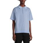 Рубашка поло мужская синяя Dior, синий - фото 3