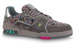 Кроссовки lv trainers 'grey with colorful mesh' Louis Vuitton, серый - фото 2