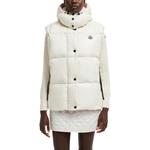 Пуховик с капюшоном Luzule Moncler, белый - фото 3