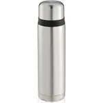 Термобутылка Leifheit «Coco», цвет silberfarben-schwarz - фото