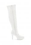 Сапоги на высоком каблуке LASCANA, белый - фото 5