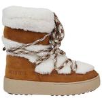 Ltrack Shearling Suede Boots Moon Boot, коричневый - фото 3
