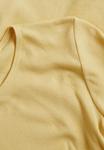 Футболка Kappahl Basic T-shirt, Light Yellow - фото 5