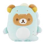 Rilakkuma - Rilakkuma Dinosaur Flat Mochi 15 Inch Plush - фото