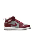 Кроссовки Air Jordan 1 Mid Jordan Kids, красный - фото 2