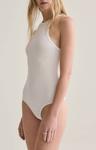 Боди Rianne High Neck Racerback в белом цвете AGOLDE - фото 2