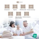 Простыня Carpe Sonno светло-голубой, 100/200 см - фото 4