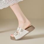 Женские тапочки Slide WESTLINK, бежевый - фото 6