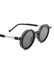 VAVA Eyewear round-frame солнцезащитные очки, черный - фото 5