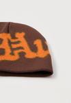 Шапка HUF NOBLE SKULL BEANIE UNISEX, Chocolate/Brown - фото 3