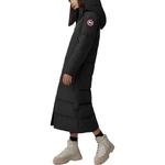 Длинная утепленная куртка Canada Goose, черная - фото 5