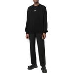 Свитер кашемировый Balenciaga мужской, черный - фото 2