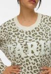 Джемпер Vero Moda Curve VMCTRES, Birch/Off-White - фото 4