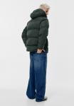 Куртка PULL&BEAR Winter jacket, Dark Green - фото 3