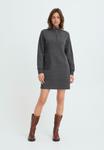 Платье Oxmo OXMILLE, Dark Grey Melange/Grey - фото 2