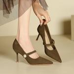 Туфли женские на высоком каблуке Zubumei, черный - фото 12