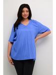 Блузка KAFFE curve, цвет ultramarine - фото 3
