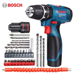 Шуруповерт Bosch GSB 120-Li + комплект насадок, аккумулятор - фото