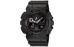 Часы Casio G-Shock Analog-Digital GA-100 Series, арт.GA-100-1A1, черный - фото