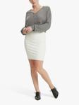 KAFFE Юбка-карандаш Penny, Мел - фото 4