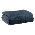 Покрывало Vivaraise темно-синий, 130/200 см - фото