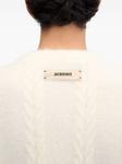 Свитер Nuvola Jacquemus, белый - фото 6