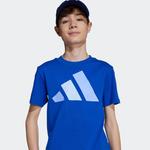Футболка Performance ADIDAS SPORTSWEAR Essentials, синий/пастельно-голубой - фото 5
