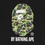Футболка BAPE ABC Camo By Bathing Ape, цвет черный/зеленый - фото 3