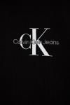 Детская хлопковая толстовка Calvin Klein Jeans, черный - фото 3